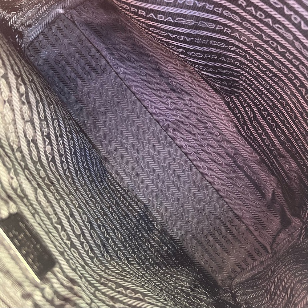 Prada VELVET VELOUR LARGE 2WAY Velluto Dome Shoulder Bag - Picture 8 of 13